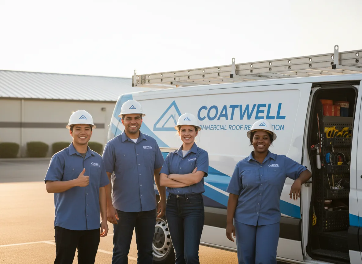 Commercial roof coating company in Adona, AR